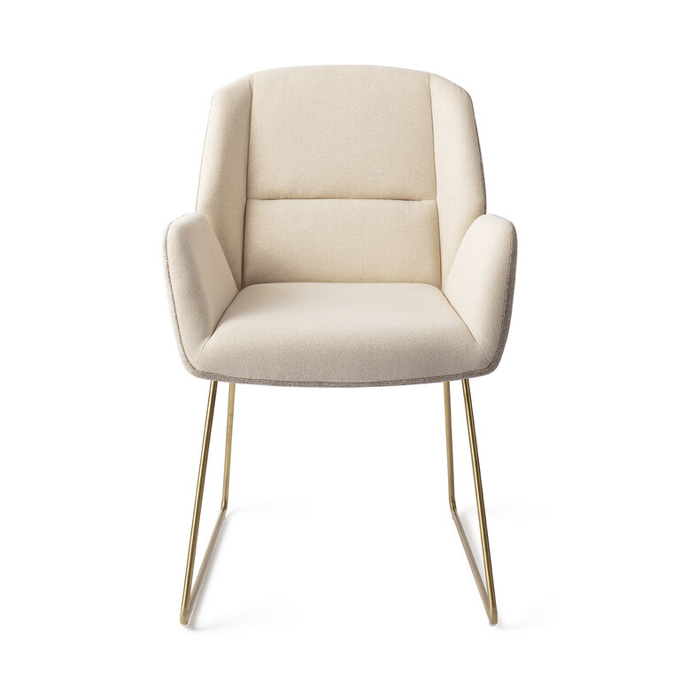 Jesper Home Myoko Sandy Hill Dining Chair - Slide Gold