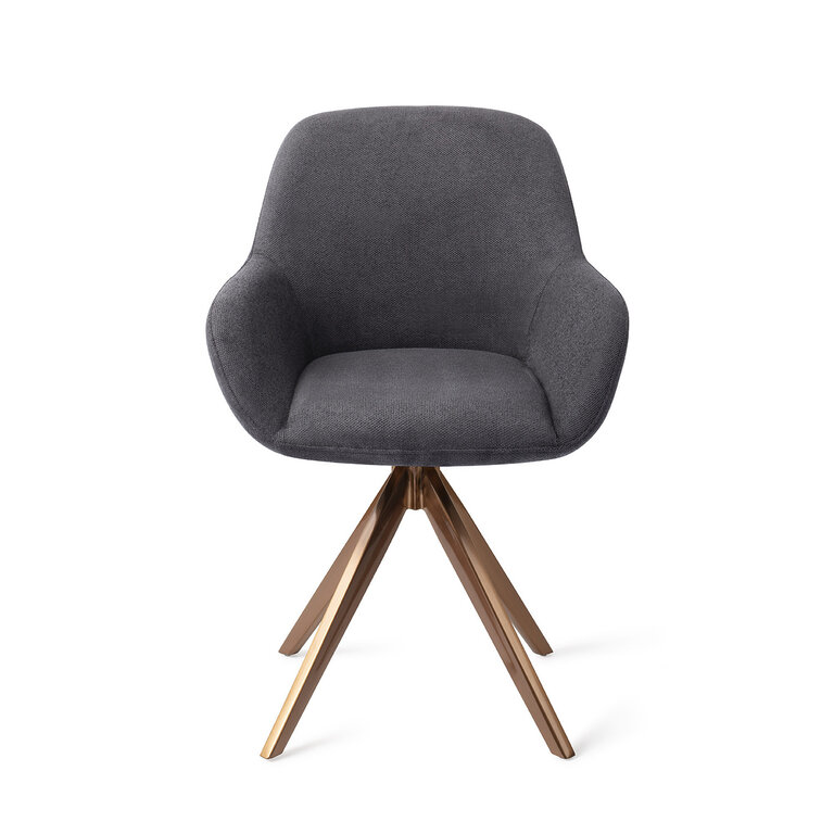 Jesper Home Kushi Black-Out Dining Chair - Turn Rose