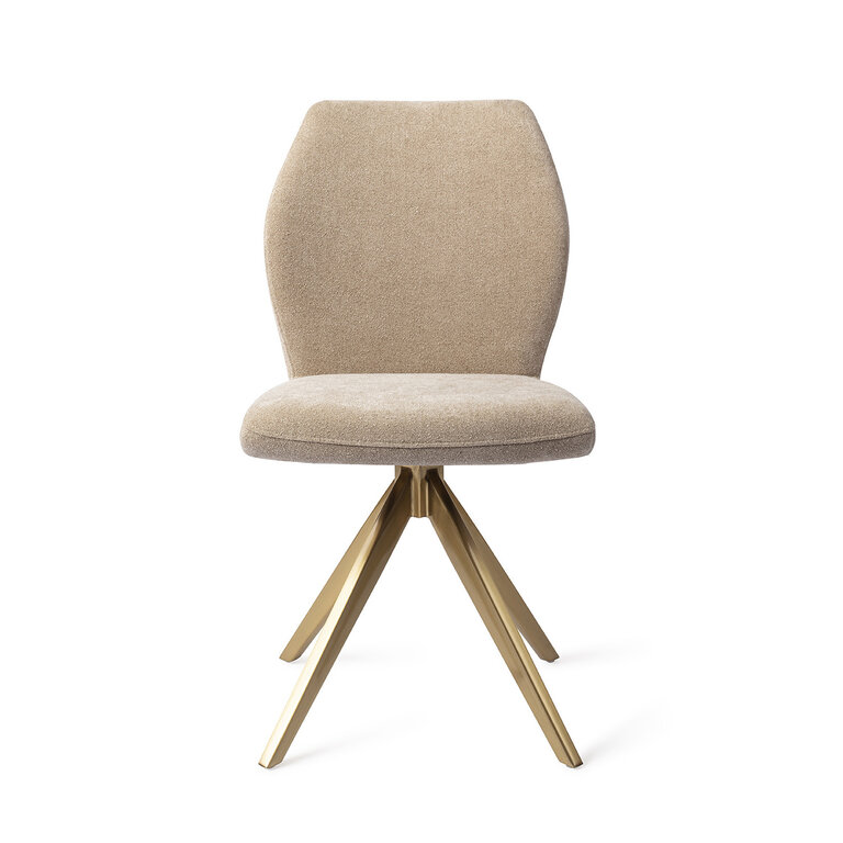 Jesper Home Ikata Funky Fudge Dining Chair - Turn Gold