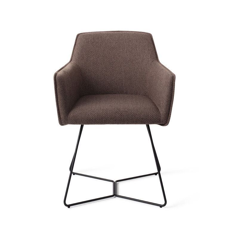 Jesper Home Hofu Potters Clay Dining Chair - Beehive Black