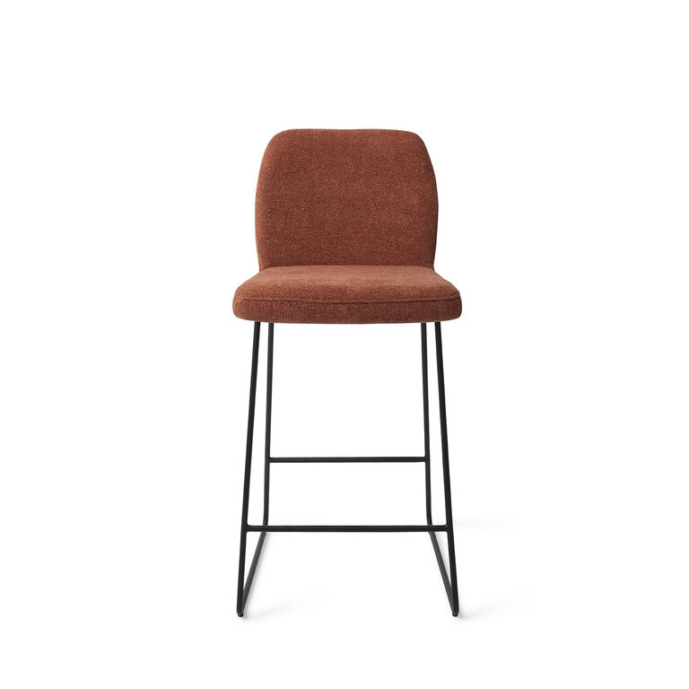 Jesper Home Ikata Cosy Copper Bar Chair - Slide Black (L)