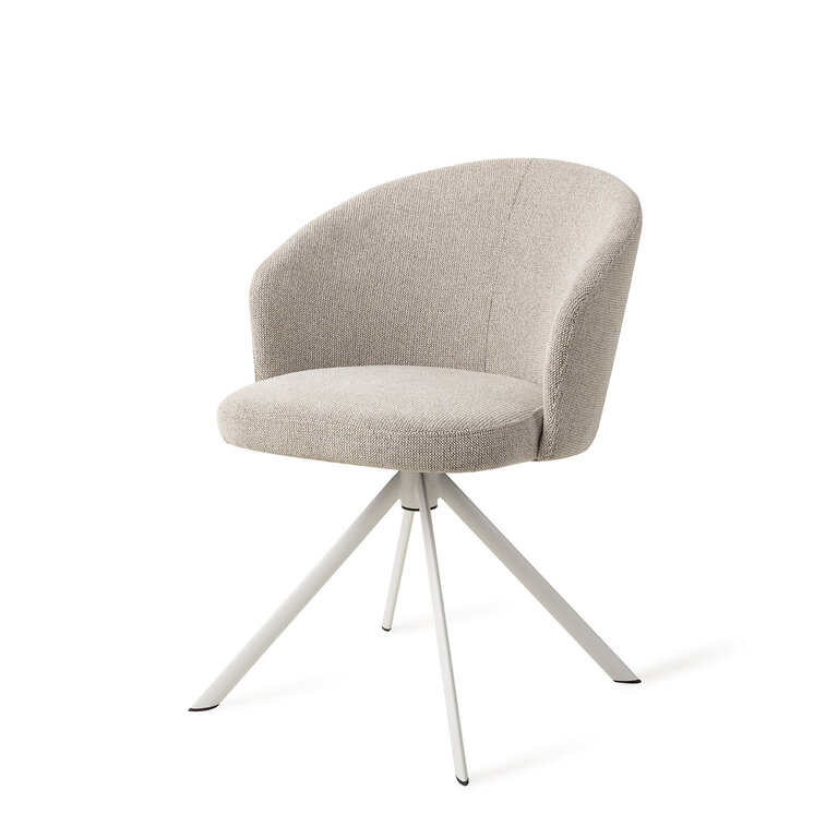 Jesper Home Niimi Pure Pale Dining Chair - Revolve White