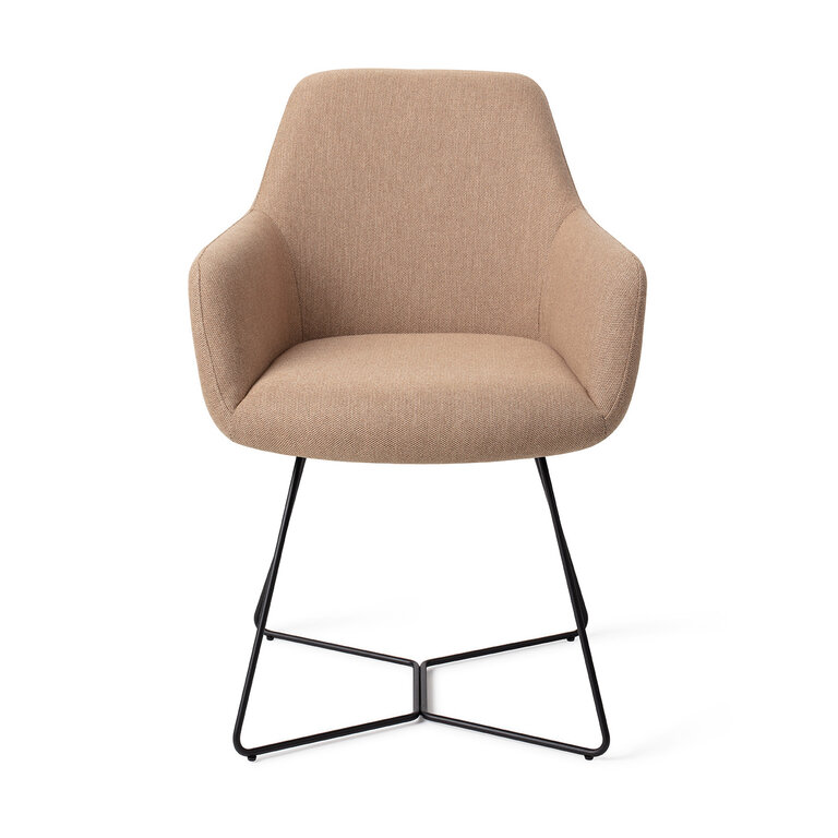 Jesper Home Hiroo Whisper Wheat Dining Chair - Beehive Black