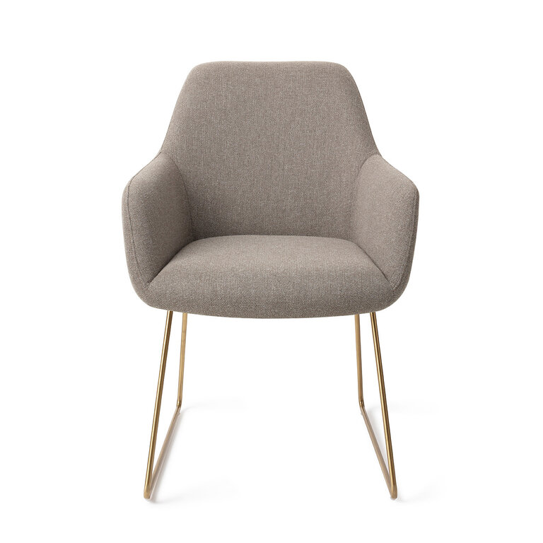 Jesper Home Hiroo Foggy Fusion Dining Chair - Slide Gold