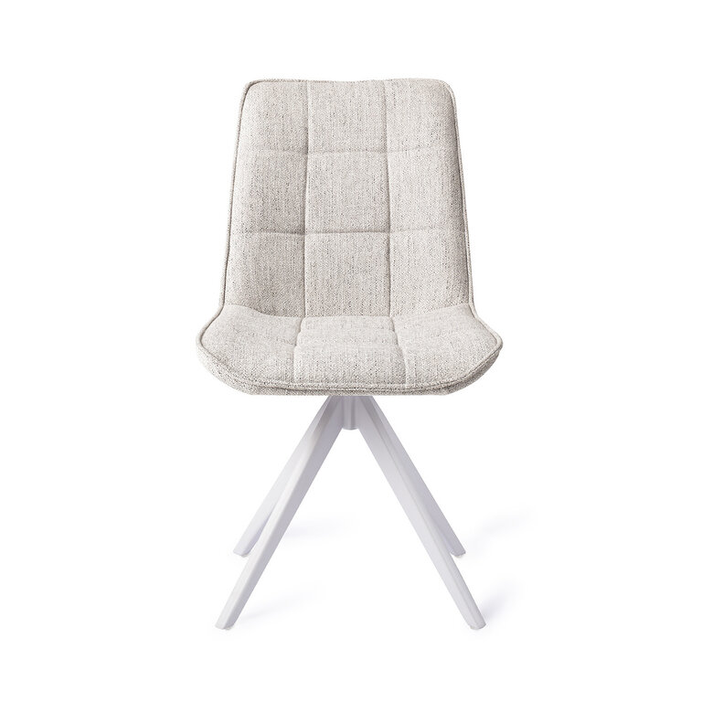 Jesper Home Ota Pigeon Dining Chair - Turn White