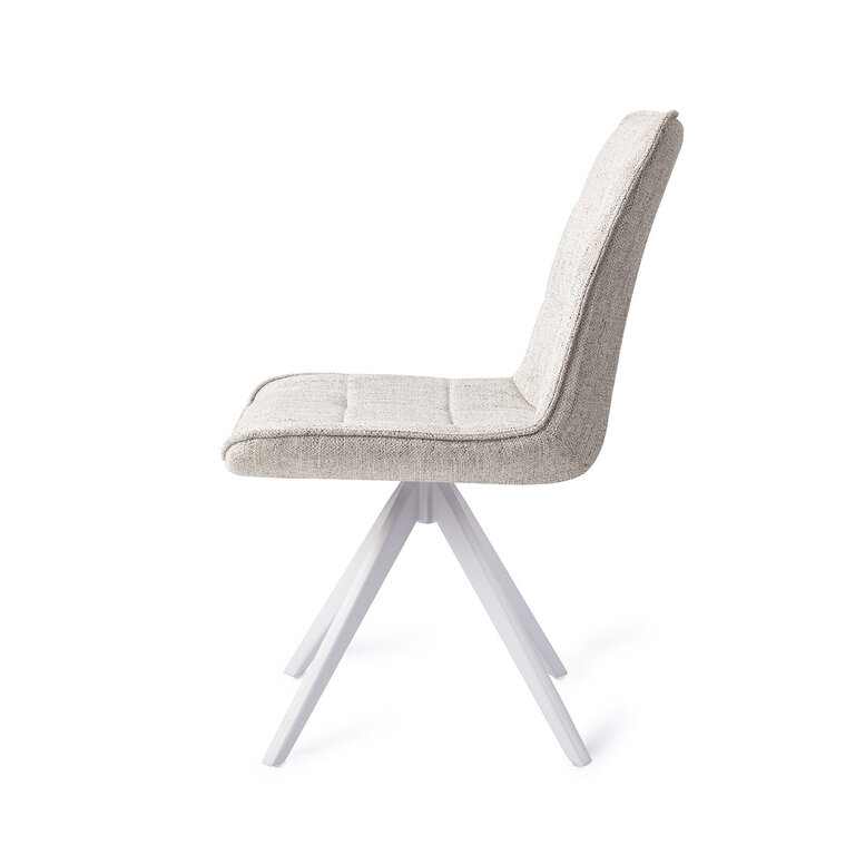 Jesper Home Ota Pigeon Dining Chair - Turn White