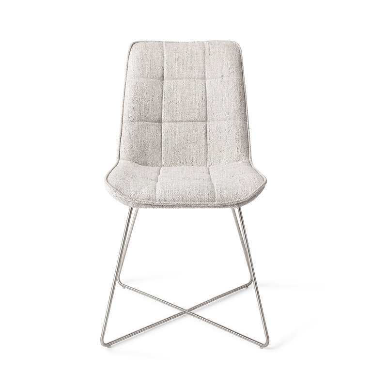 Jesper Home Ota Pigeon Dining Chair - Cross Steel