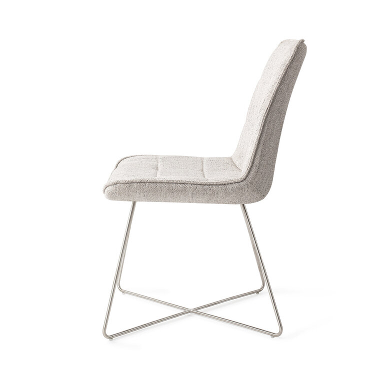 Jesper Home Ota Pigeon Dining Chair - Cross Steel