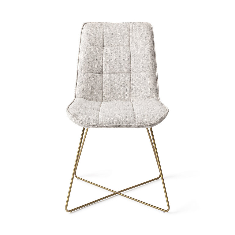 Jesper Home Ota Pigeon Dining Chair - Cross Gold