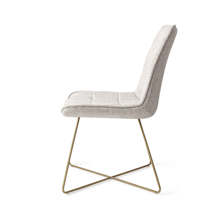 Jesper Home Ota Pigeon Dining Chair - Cross Gold