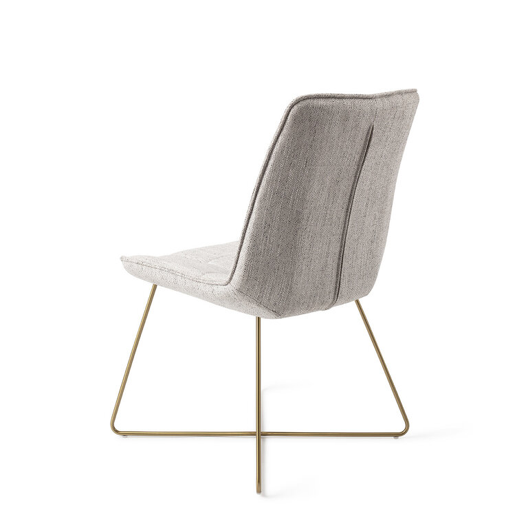 Jesper Home Ota Pigeon Dining Chair - Cross Gold