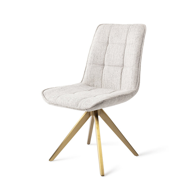 Jesper Home Ota Pigeon Dining Chair - Turn Gold