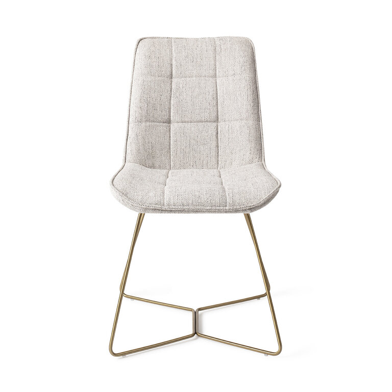 Jesper Home Ota Pigeon Dining Chair - Beehive Gold