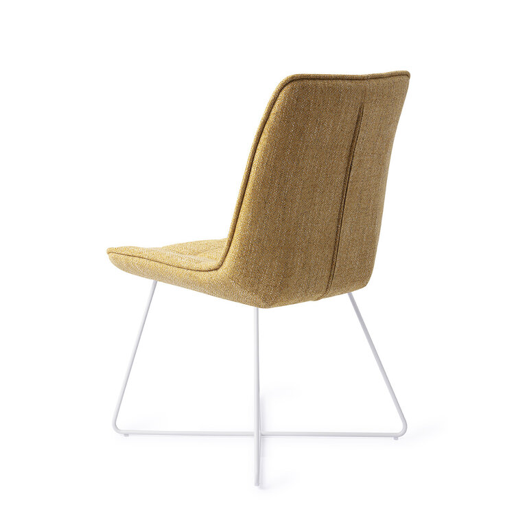 Jesper Home Ota Bumble Bee Dining Chair - Cross White