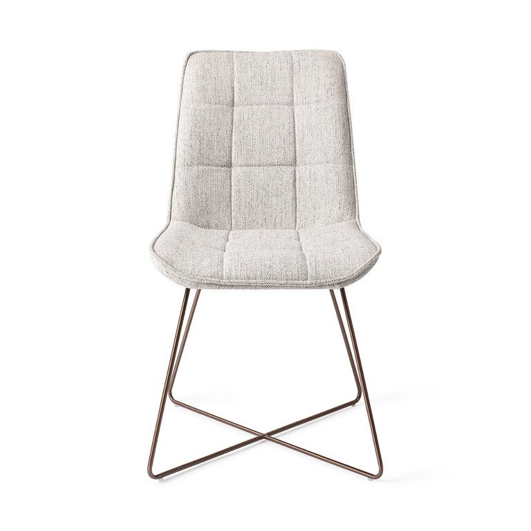 Jesper Home Ota Pigeon Dining Chair - Cross Rose