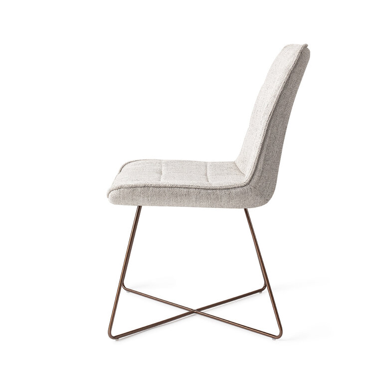 Jesper Home Ota Pigeon Dining Chair - Cross Rose