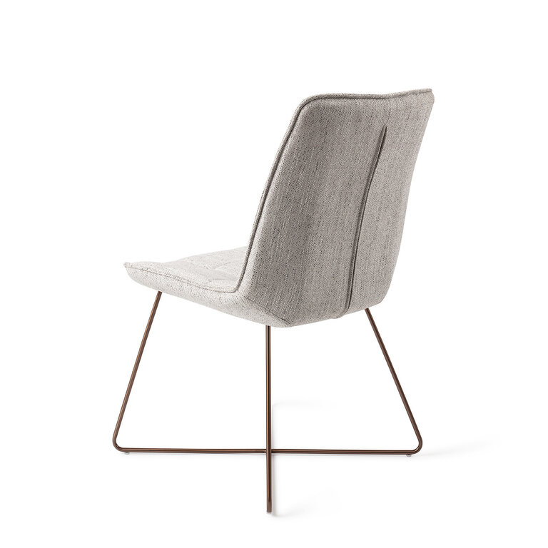 Jesper Home Ota Pigeon Dining Chair - Cross Rose