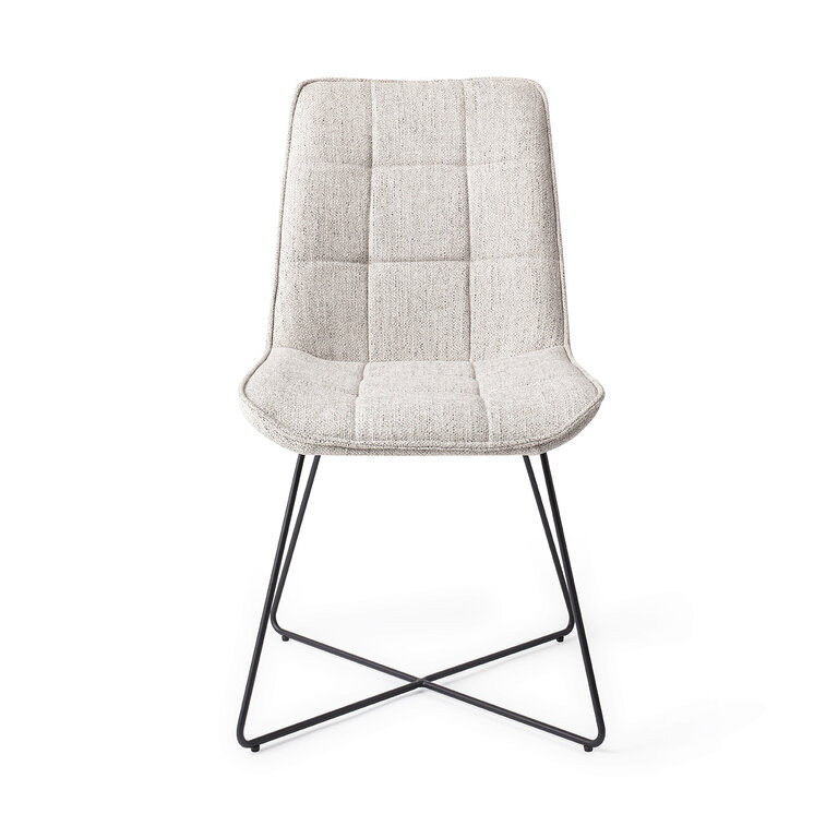 Jesper Home Ota Pigeon Dining Chair - Cross Black