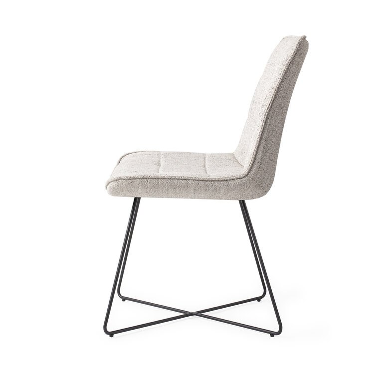 Jesper Home Ota Pigeon Dining Chair - Cross Black