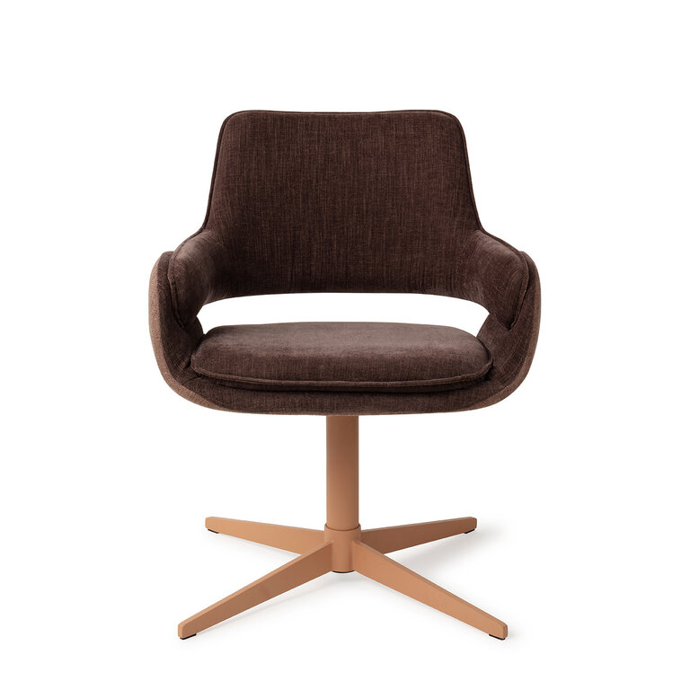 Jesper Home Oketo Chestnut Chase Accent Chair