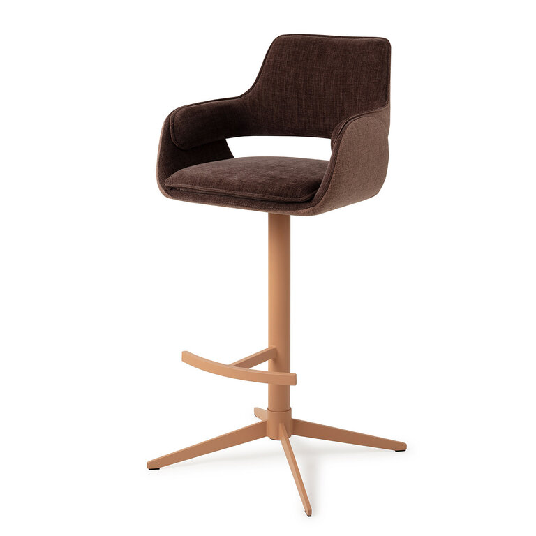 Jesper Home Oketo Chestnut Chase Bar Chair (H)