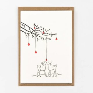 STUDIO FLASH FLASH XMAS CHRISTMAS DEER