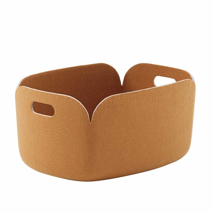 MUUTO RESTORE BASKET BURNT ORANGE