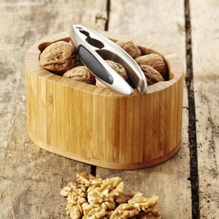 LIV NOTENKRAKERSET BAMBOE OVAAL