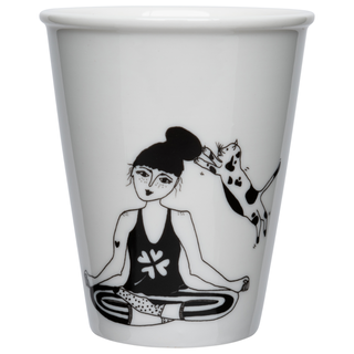 HELEN B HELEN B CUP ZEN WITH CATS