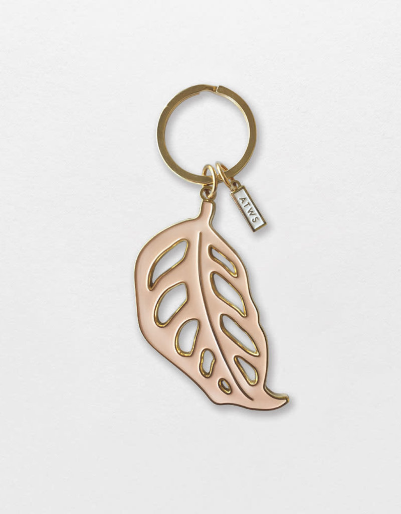 ALL THE WAYS TO SAY ATWTS SLEUTELHANGER PINK MONSTERA