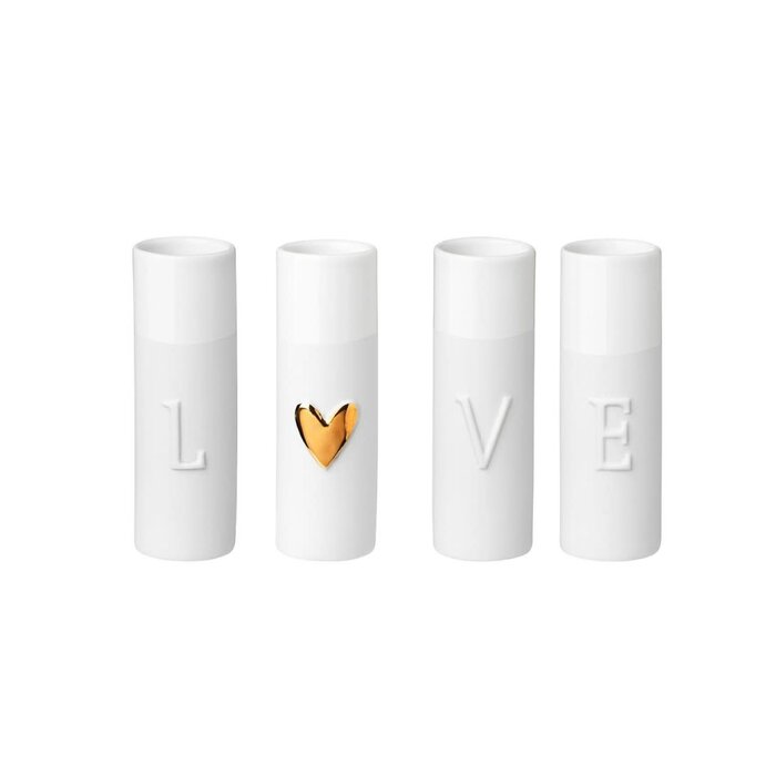 RADER RADER LOVE VAASJES SET VAN 4