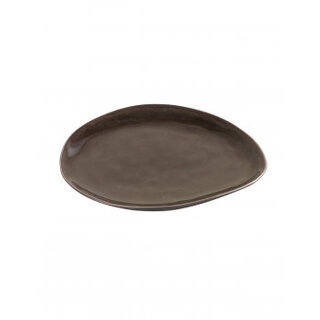 SERAX SERAX PURE OVAAL BORD 20X17 GRIJS