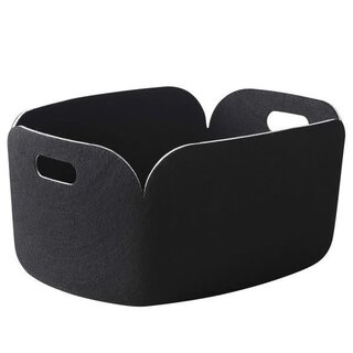 MUUTO RESTORE BASKET BLACK
