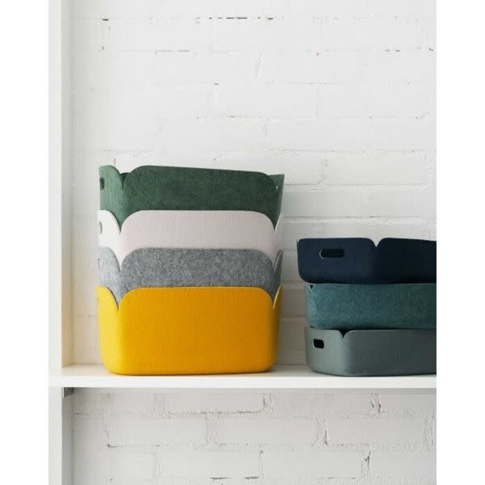 MUUTO RESTORE BASKET DUSTY GREEN