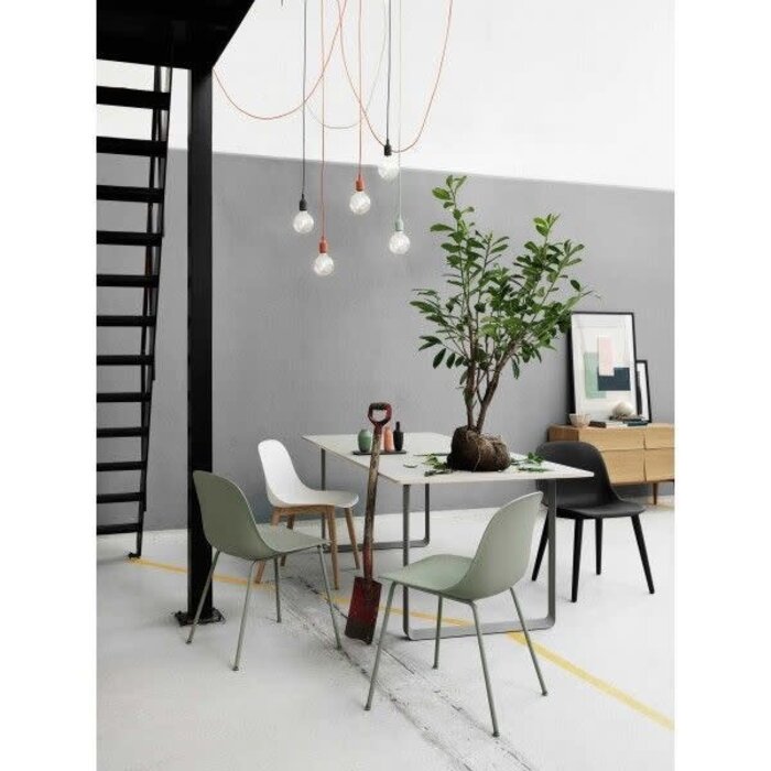 MUUTO E27 HANGLAMP ROOD LED