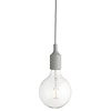 MUUTO E27 HANGLAMP LICHT GRIJS LED