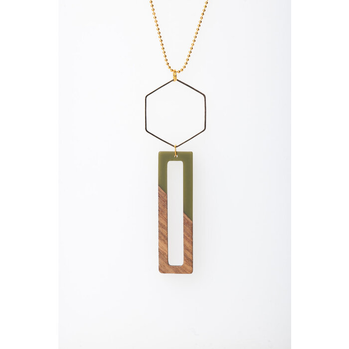 MON ONCLE MON ONCLE WOOD KETTING GREEN