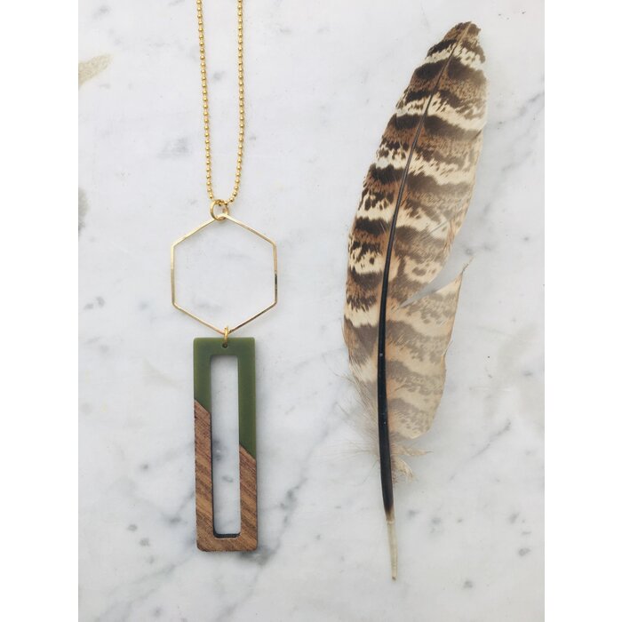 MON ONCLE MON ONCLE WOOD KETTING GREEN