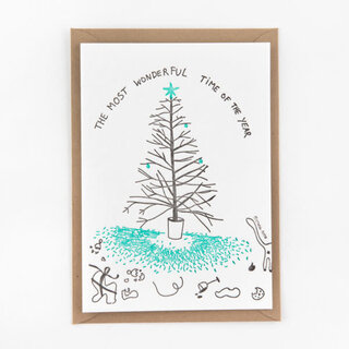 STUDIO FLASH FLASH XMAS JOLLY CHRISTMAS TREE IRONY