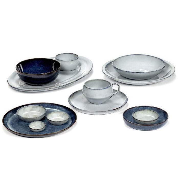 SERAX PN PURE DIEP BORD 19,5CM BLAUW