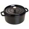 STAUB COCOTTE ROND ZWART 28CM