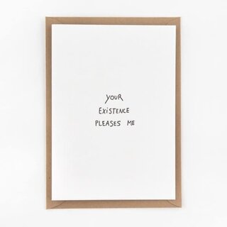 STUDIO FLASH FLASH LOVE 'YOUR EXISTENCE PLEASES ME'