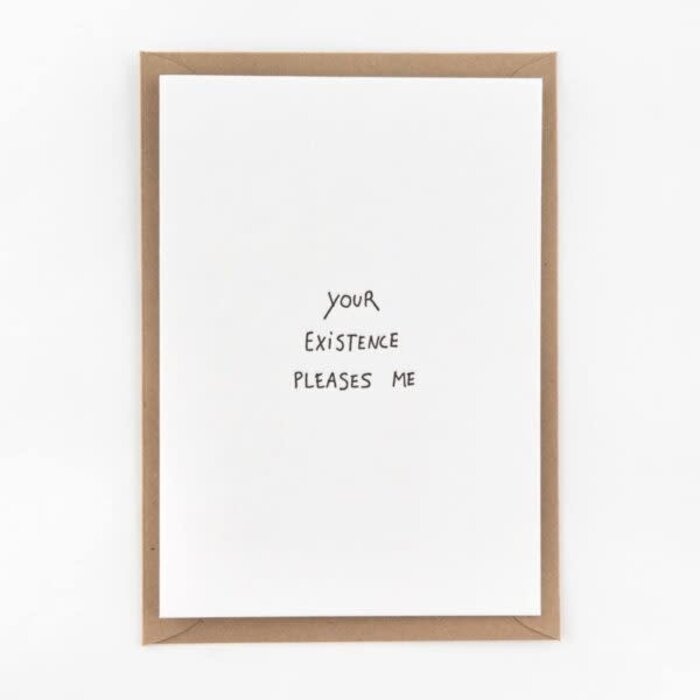 STUDIO FLASH FLASH LOVE 'YOUR EXISTENCE PLEASES ME'