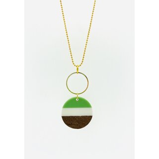 MON ONCLE MON ONCLE WOOD KETTING WHITE GREEN