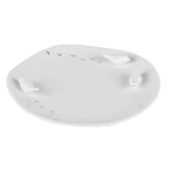 RADER RADER PORCELAIN TALES PLATE BIRDS 14CM