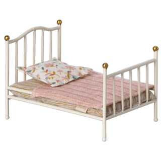MAILEG MAILEG VINTAGE BED  OFF WHITE