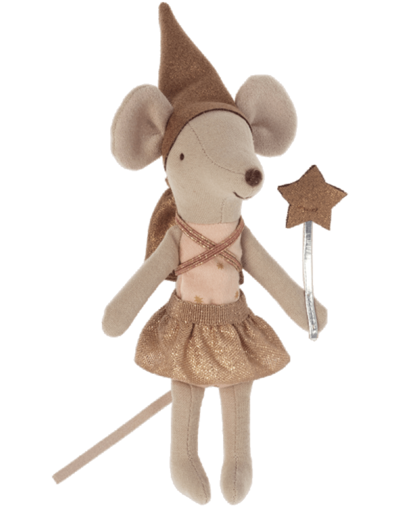 MAILEG MAILEG TOOTH FAIRY MOUSE IN MATCHBOX ROSE
