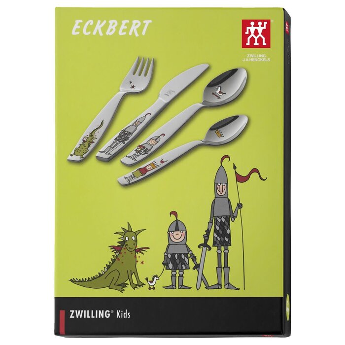 ZWILLING ZWIL ECKBERT 4-DELIG KINDERBESTEK