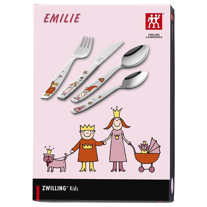 ZWILLING ZWIL EMILIE 4-DELIG KINDERBESTEK