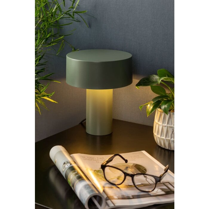 TABLE LAMP TUBO JUNGLE GREEN